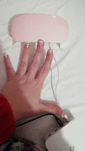 XZMUV-minisecador de uñas portátil, lámpara de manicura de 6 LED UV, Cable USB, para uso doméstico, 6W