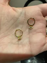 WANTME-Joyería de 100% plata fina 925 auténtica para mujer, mini pendiente de ojos malvados de circón azul, aretes pequeños de tuerca