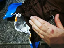 Elinfant-pañal de tela de malla de café transpirable, impermeable, reutilizable, pañal de tela para bebé