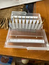 XCAN-Juego de cortadoras de fresado PCB de carburo, 0,6-3.175mm, vástago de 3.175mm, máquina PCB, fresa de extremo de broca de grabado, 10 Uds.