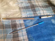 De lujo de alta calidad giro diseño de onda tinta de dibujo de METAL bolígrafo, papelería de oficina de la escuela suministros nuevos