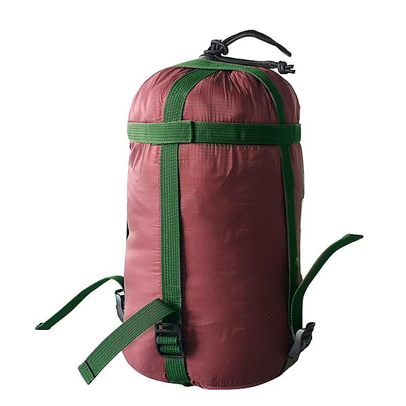 Outdoor Sleeping Bag Compression Sack Clothing Sundries Drawstring Storage Pouch Camping Equipment(Not included Sleeping Bag)
