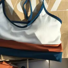 Bikini Women Swimsuit Two-Pieces High-Waist Splicing New