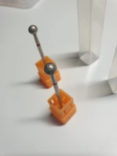 Fresas de diamante para manicura, accesorios de herramientas de pulido de Gel, 1 Uds.