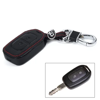 

Protector Car Key Case For Renault Duster Dacia 2016 2017 Decoration Anti-scratch Leather Practical Durable Car Key Cover