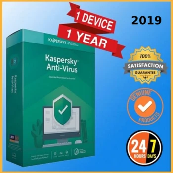 

Kaspersky Antivirus 2019 Antivirus 1 PC Device 1 Year - Version Global License works worldwide