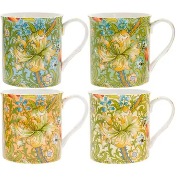 

Gold Lily Mug Set 4 PCs 275 ml
