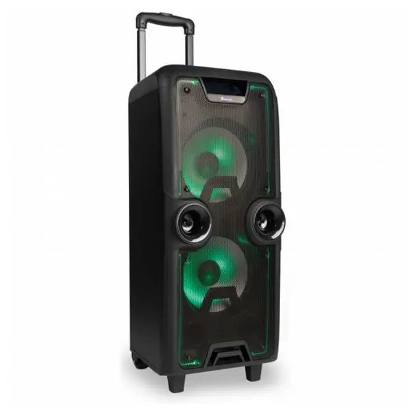 Портативные Bluetooth колонки NGS WILDROCK светодиодный 200W черный |