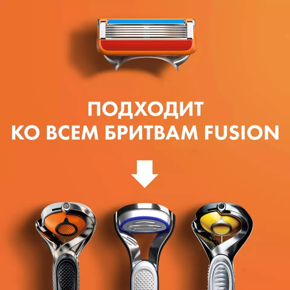 Рисунок 3 - Сменные кассеты Gillette Fusion5