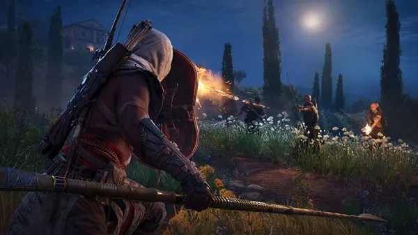Б/У Диск для PS4 ASSASSIN'S CREED: Истоки(русская озвучка