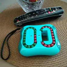 Cubo giratorio de inteligencia mágica para niños, juguete educativo con giroscopio para dedos