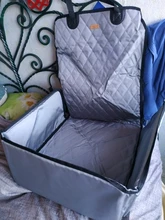 Funda de asiento de nailon 900D impermeable para mascotas, tapete de transporte al aire libre, accesorios de viaje para coche, bolsa para perro