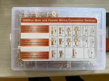 Female-Wire-Connector Spade Insulated-Sleeves-Kit Crimp-Terminals Electrical-Wire And