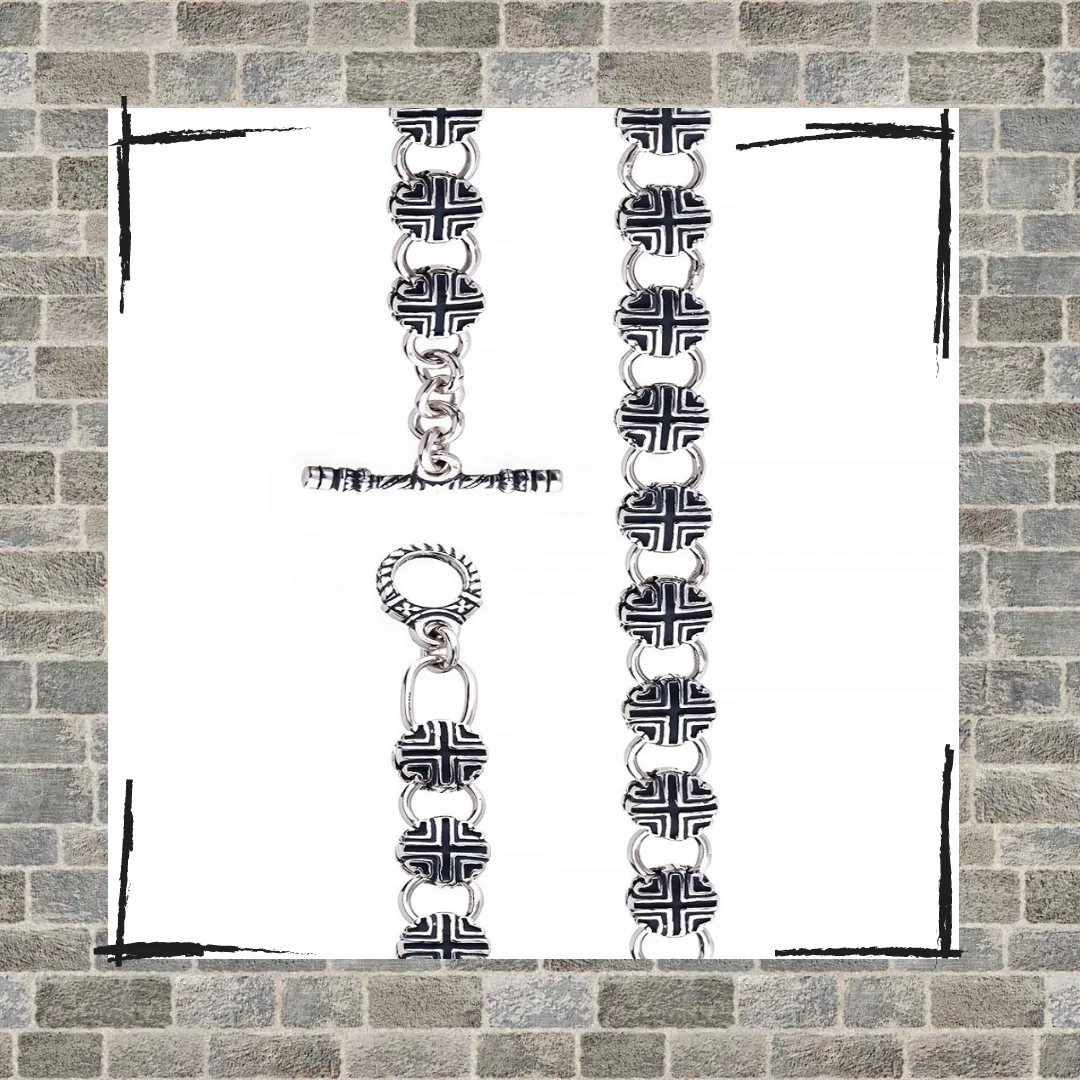 Bracelet 925 sterling silver with blackening handmade/26-012 Bracelets on hand men's women's bracelets Silver bracelet | Украшения