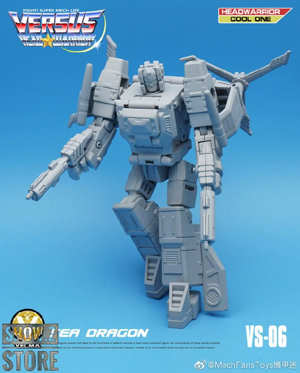 [Show. Z Store] MechFansToys Mech Fans Toys VECMA Toys MFT VS-06 VS06 морской дракон Highbrow трансформация фигурка