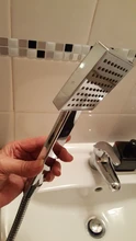 Shower-Head Bathroom Pressurized Water-Saving Chrome-Plated ABS with YT5108-A