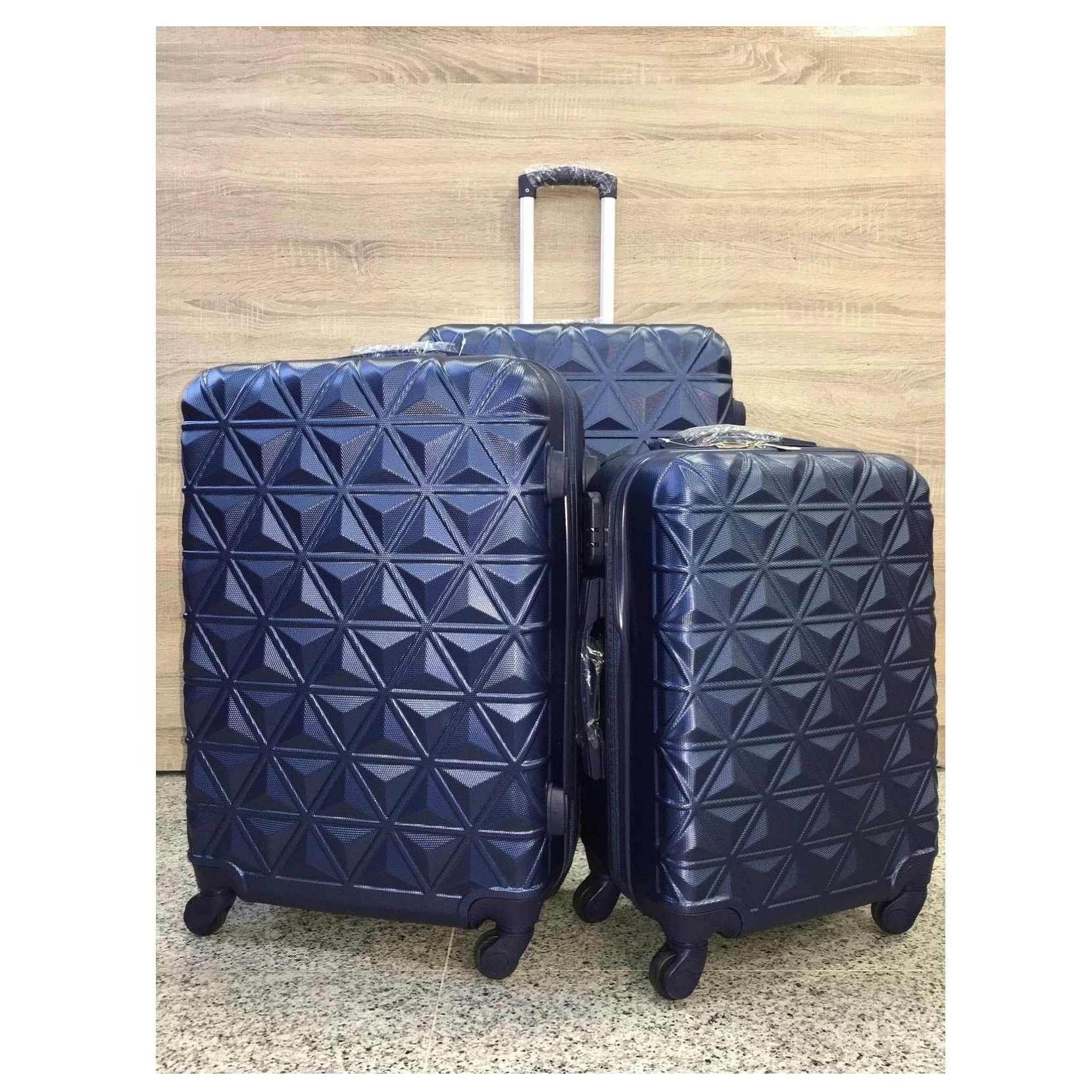 Juego de 3 maletas de diseño elegante, 4 ruedas giratorias, 100% viaje, 20 "26" cerradura de seguridad|Equipaje con ruedas| - AliExpress