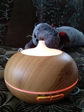 Essential-Oil-Diffuser Waterless Cool-Mist-Humidifier Aroma DEVISIB Led-Light 300ml 