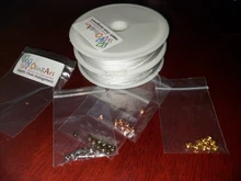 OlingArt/0,3/0,5/0,7/1,0 MM variado multicolor opciones de hilo de Nylon línea/cable/gargantilla con cuerda pulsera de pendientes de collar de fabricación de joyas