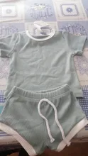 Vestido para niña recién nacida de 0 a 2 años, conjunto de ropa para niña pequeña, Tops de algodón y pantalones cortos, trajes de 2 uds.