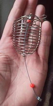 Stainless-Steel Cage Cage-Basket-Feeder Lure Bait Fishing-Accessories Small Holderfishing