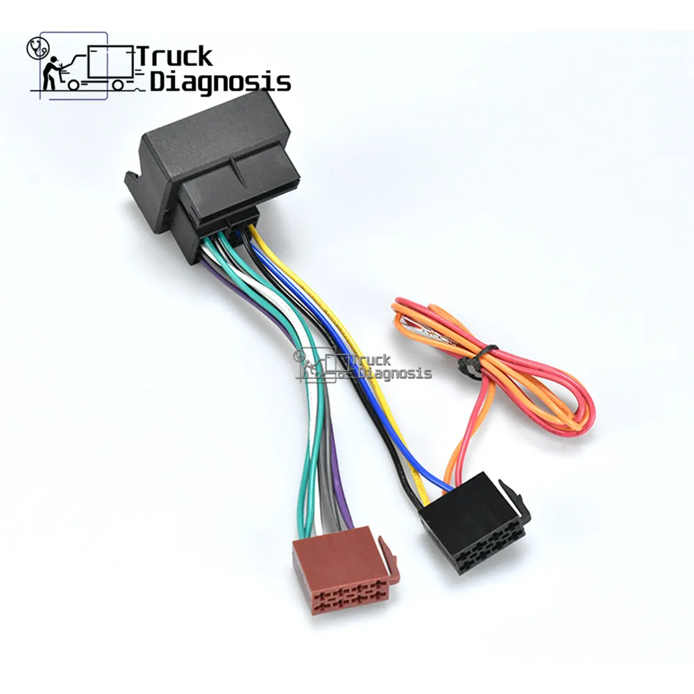 ISO RADIO ADAPTER CABLE FOR MERCEDES-BENZ 2004+/OPEL 2003