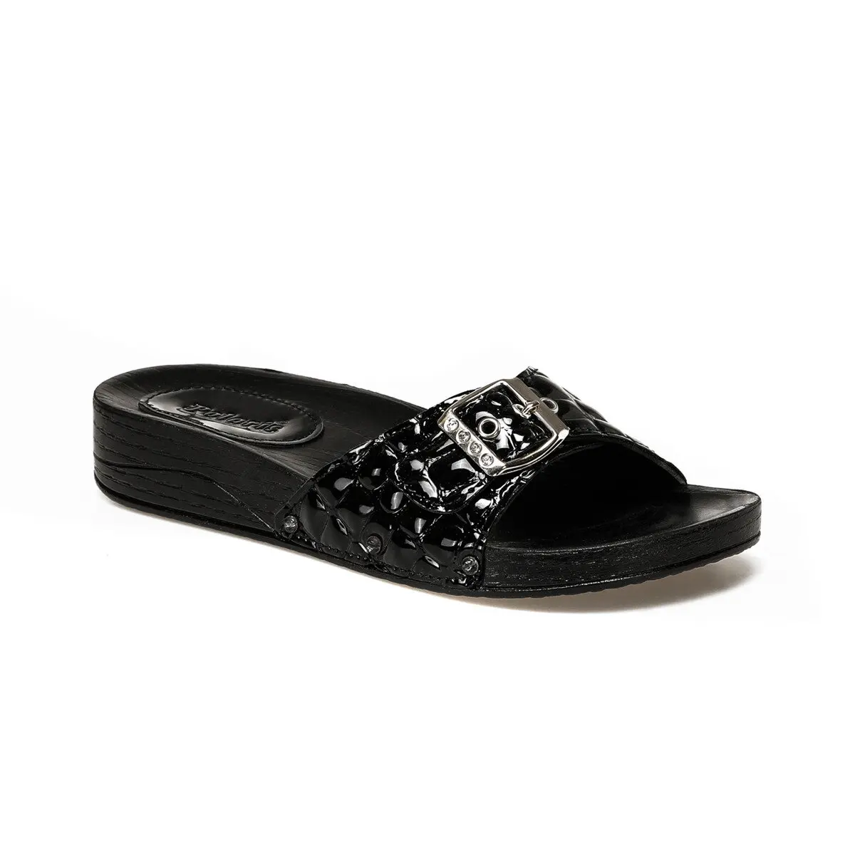 

FLO 92.4M0014RZ Black Female Slippers Polaris
