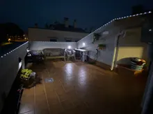 Outdoor Garland Fairy-Lights Solar-Power-Lamp Garden-Decoration Christmas Waterproof