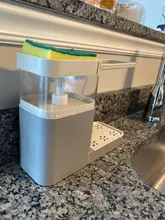 Soap-Dispenser Liquid-Soap Kitchen Organizer Sponge-Rack Cleaning-Tools 3-In-1 Dishcloth-Towel