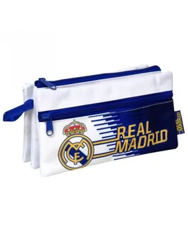 

CASE PENCIL POUCH THREEFOLD REAL MADRID