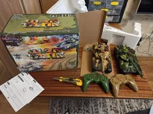 Tanques de combate a Control remoto para niños, paquete de 2 tanques de combate de 2,4G con indicadores LED de vida, sonidos realistas, Control remoto, juguetes para niños