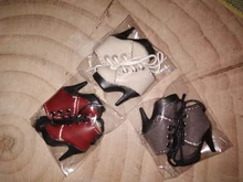 Tilda 2,5 cm Mini zapatos de muñeca para muñecas Blythe Toy, encantadores zapatos lindos de tacón alto para Azone Obitsu Licca BJD accesorios para muñecas