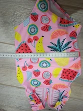 Ropa de baño de playa para bebés, bañador de sandía, traje de baño, bikini de verano de una sola pieza