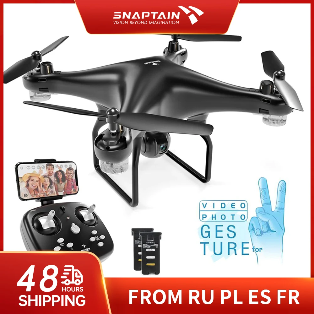 SNAPTAIN SP600 WiFi FPV Drohne mit Kamera RC Quadcopter Landung 720P HD