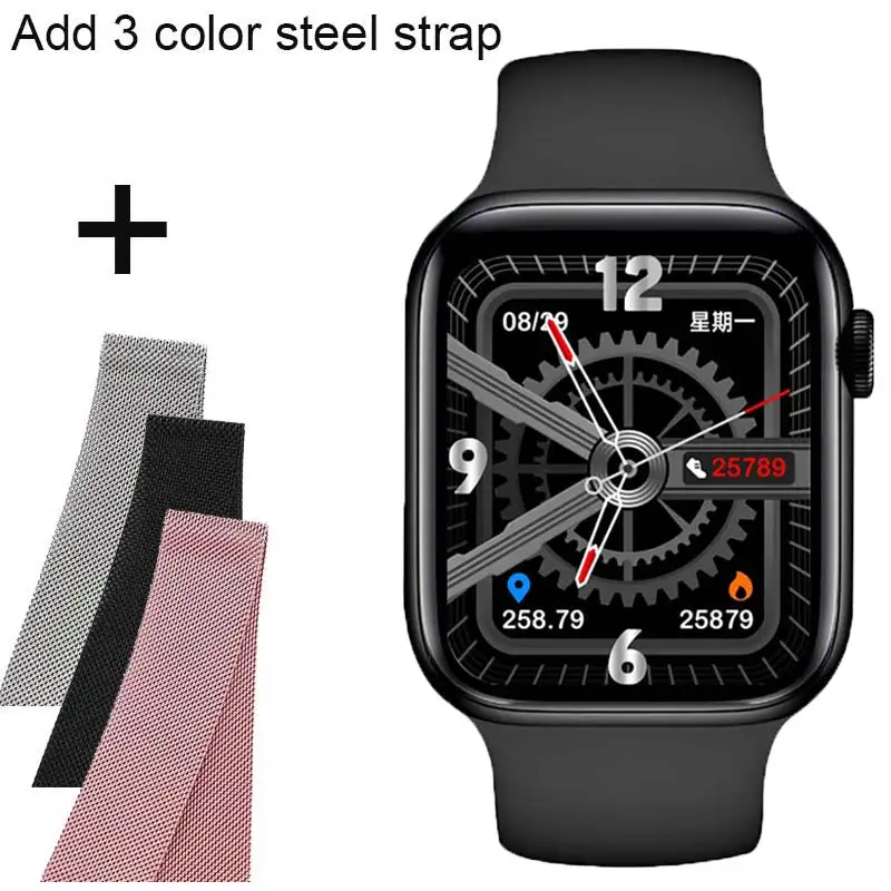 IWO Smart Watch Men Series 7 Wireless Charge Smartwatch Women Heart Rate Watches Bluetooth Call Fitness Tracker For Android IOS 