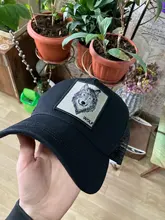 Gorra de béisbol con bordado de animales para hombre y mujer, gorro de béisbol con bordado de animales, estilo camionero, Hip Hop, unisex