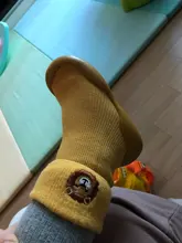 Zapatos de nieve cálidos para niños, calcetines bordados, calcetines gruesos cepillados, botines para bebés y niñas, suelas blandas