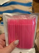 Eyelash-Brushes Extension-Accessories Removing-Lash Cotton-Swab Disposable Micro 100pcs/Bag