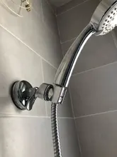 Universal de mano ajustable soporte de ventosa completa de ducha carril soporte de baño estable