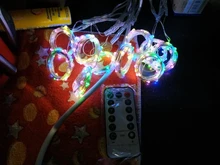 Curtain-Light Garland Fairy Wedding Home-Decor Christmas Outdoor New-Year 3X3M Usb Led