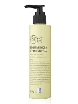

Natural foam for washing aplb sensitive micro cleansing foam, 200g