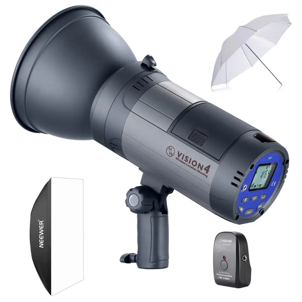 US $215.99 Neewer Vision 4 Outdoor Studio Flash Strobe KitBattery Powered 700 Full Power Flashes With 24G System Trigger Included