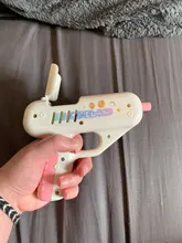 Pistola de caramelos de azúcar, piruleta, juguetes para novias, juguete ligero, almacenamiento de piruletas para niños y adultos, te amo