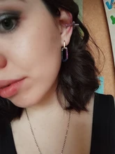 ZHUKOU-pendientes de circonia cúbica con forma de estrella de cristal para mujer, aretes pequeños, clips, joyería de boda, modelo: VE162, 1 pieza, 2020