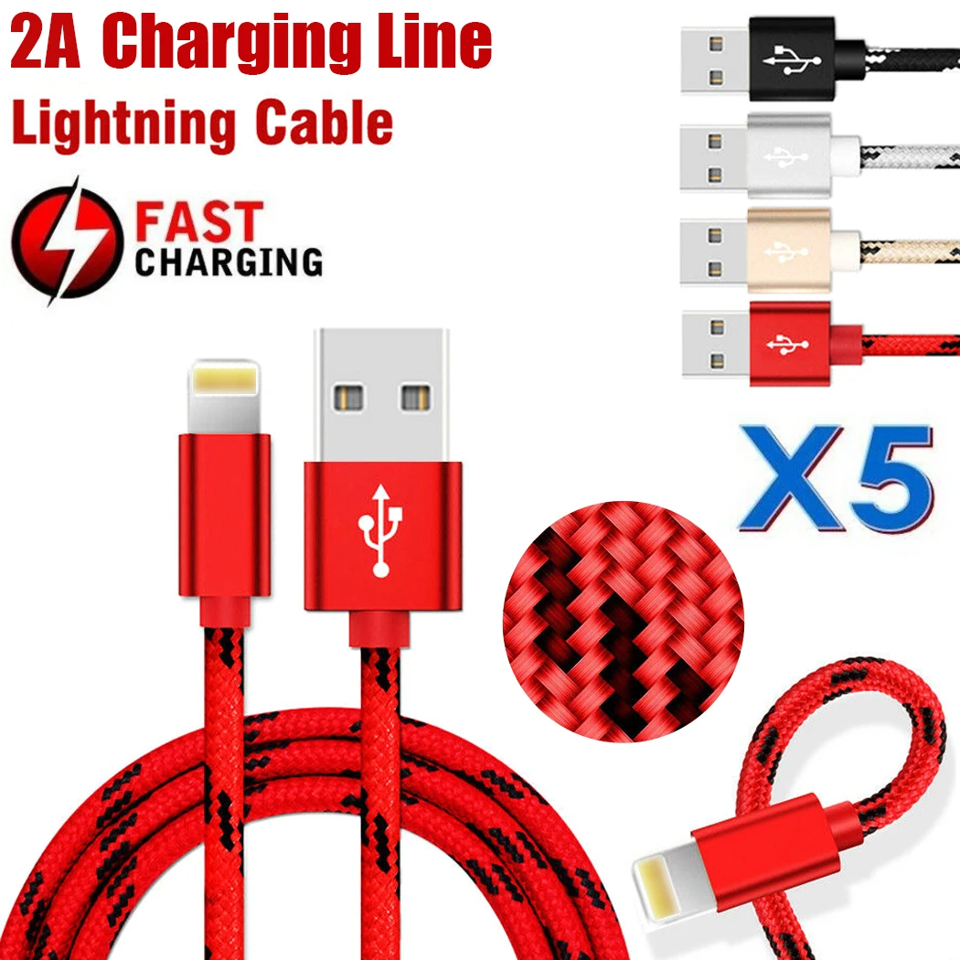 USB-кабель для зарядки Эпл 5 штук
