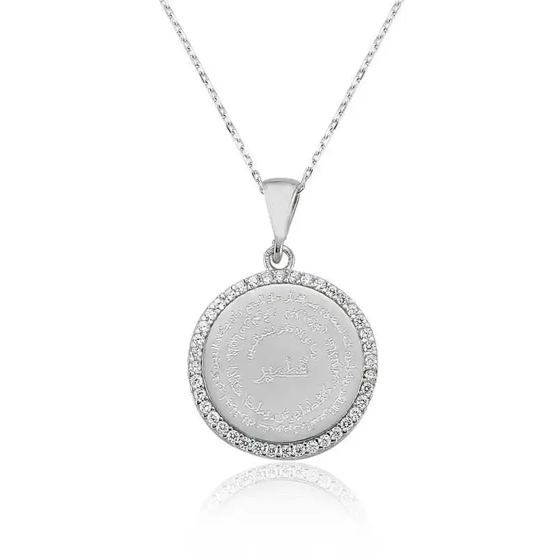 KUTAYDAN 925 пробы Серебряное ожерелье для женщин