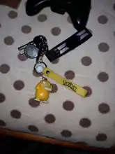 LLavero de Pokemon de Pikachu para coche, modelo de llavero de Pokémon