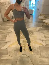 ATHVOTAR-Conjuntos de Yoga para mujer, trajes deportivos sin costuras de cintura alta, pantalones de Fitness para gimnasio, ropa deportiva, sujetador de entrenamiento + Leggings