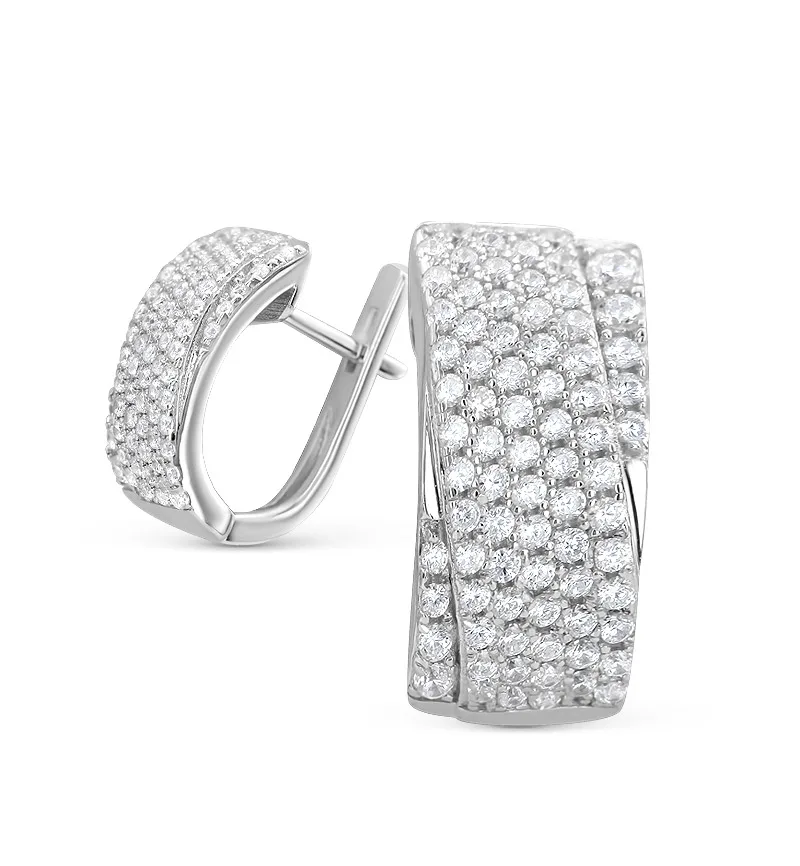 Серебряные серьги VALTERA проба 925