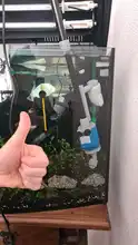 Gravel-Cleaner FILTER-PUMP Cleaning-Tool Siphon Aquarium Water-Changer Fish-Tank Electric